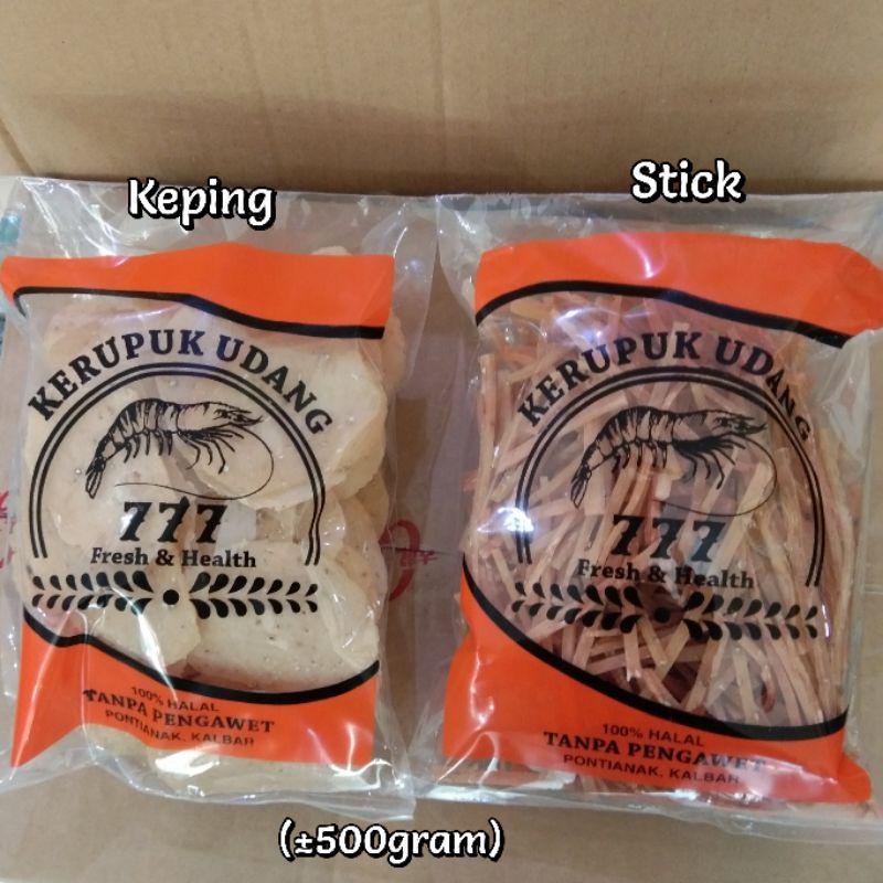 

Kerupuk Udang 777 / Kerupuk Udang Pontianak / Prawn Crackers / Kerupuk Mentah / Oleh Oleh Khas Pontianak / Oleh Oleh Kalbar