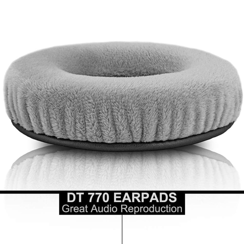 Bt Bantalan Telinga Pengganti Cushion Cover Parts Earpads Bantal Untuk DT990/DT880