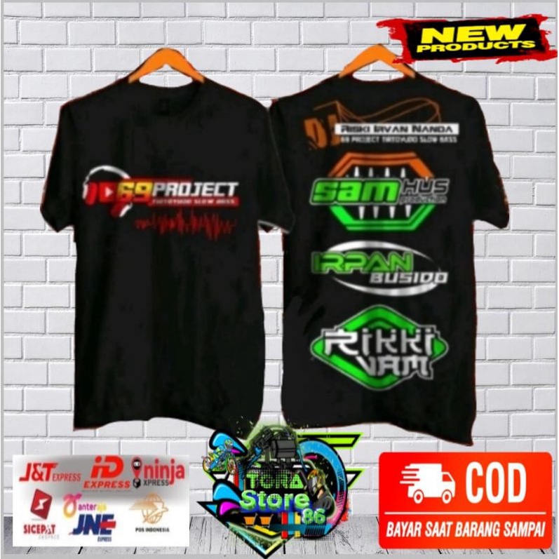 Kaos Pria Lengan Pendek 69 project