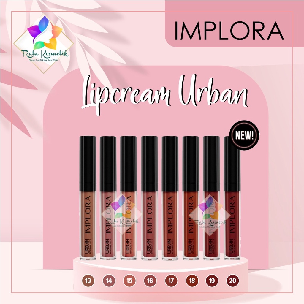 ❤ RATU ❤ Implora Lipcream Matte | Lip Cream Implora (✔️BPOM)