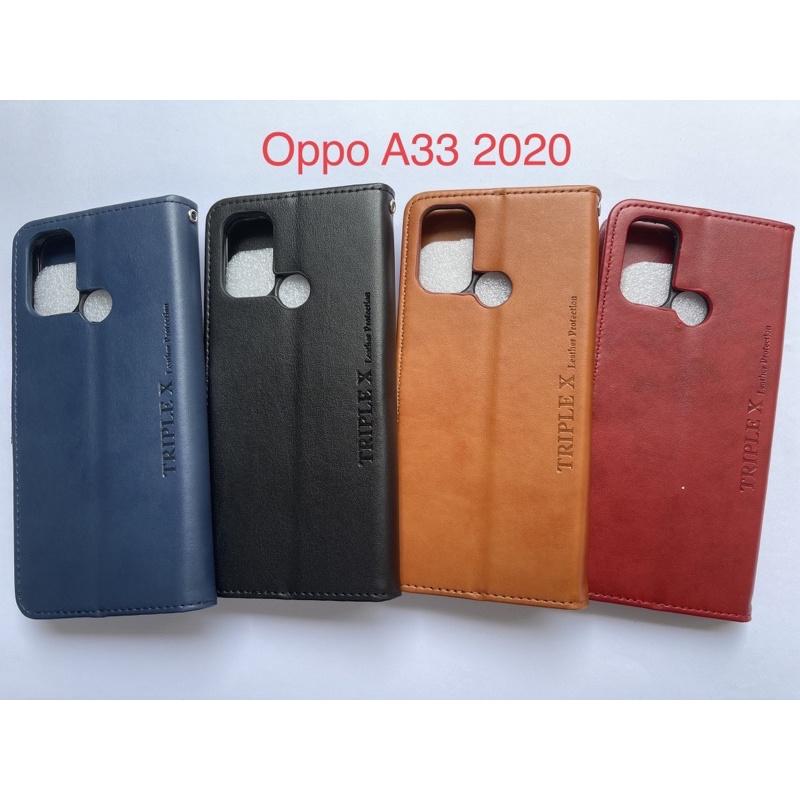 Leather Wallet Flip New Oppo A33 2020