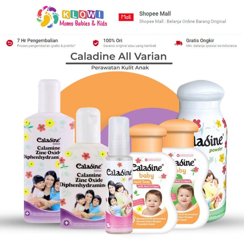 Caladine all varian Caladine Baby Powder / Caladine Lotion