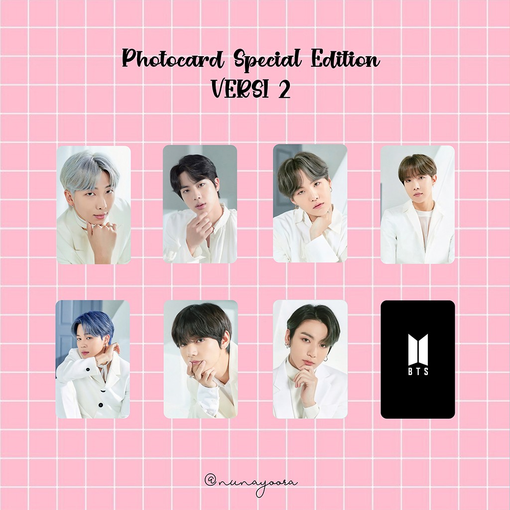 [READY STOCK] BTS PHOTOCARD SPECIAL EDITION + BONUS FREEBIES