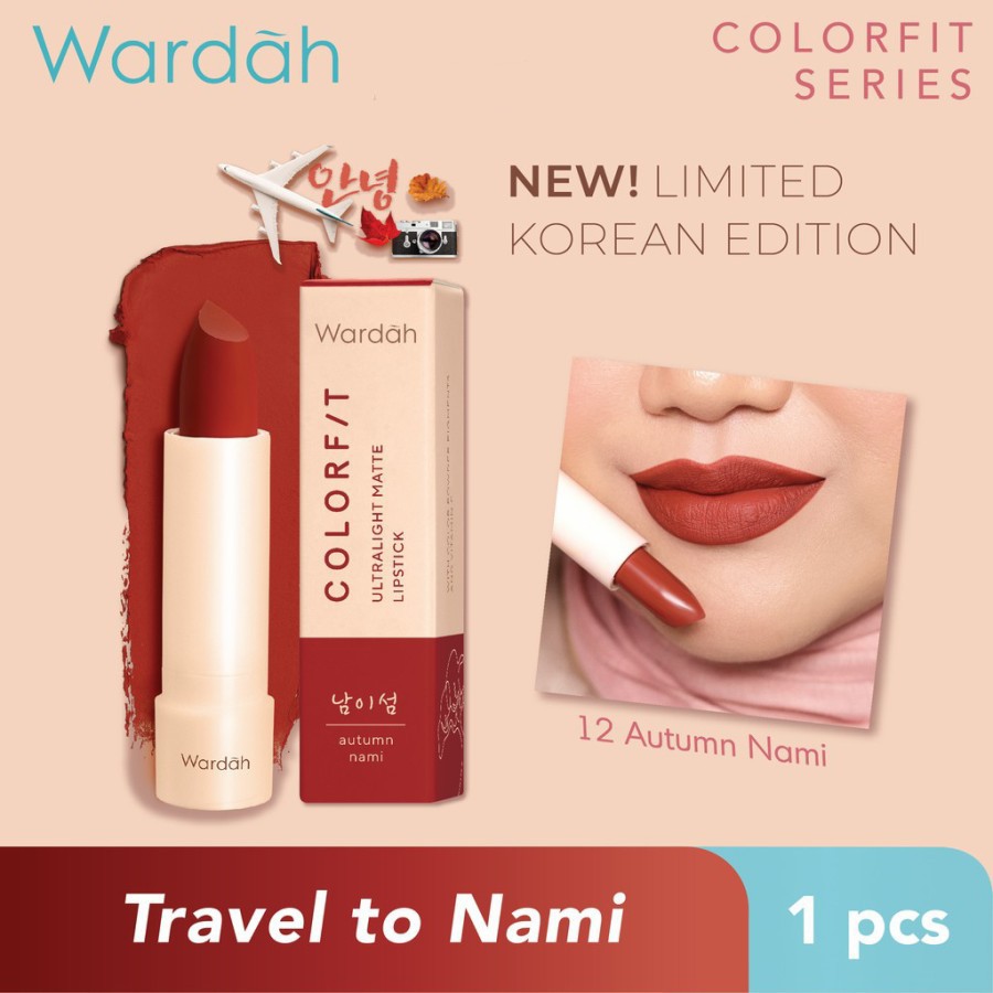 wardah colorfit ultralight korea edition