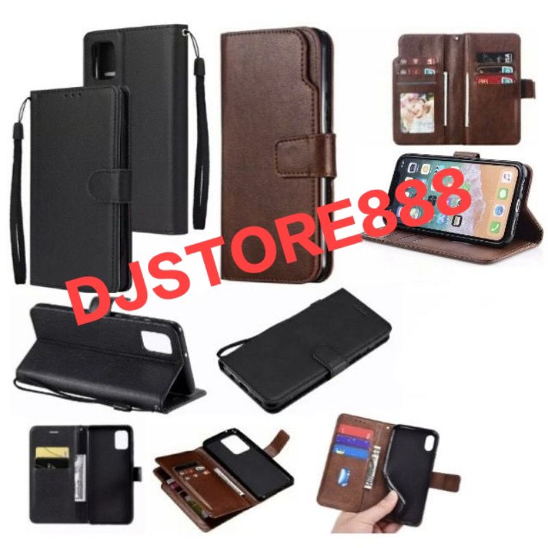 LEATHER CASE OPPO A77S/ A57 2022/ A96/ A76/A53/A33 2020/A11K/ A52/ A92/ A31 2020/ A5 2020/ A9 2020/ A37/ A37F/ A39/ A57/ F1S/ A71/ A83/ NEO 7/ LEATHER FLIPCOVER CASE DOMPET HP BAHAN KULIT