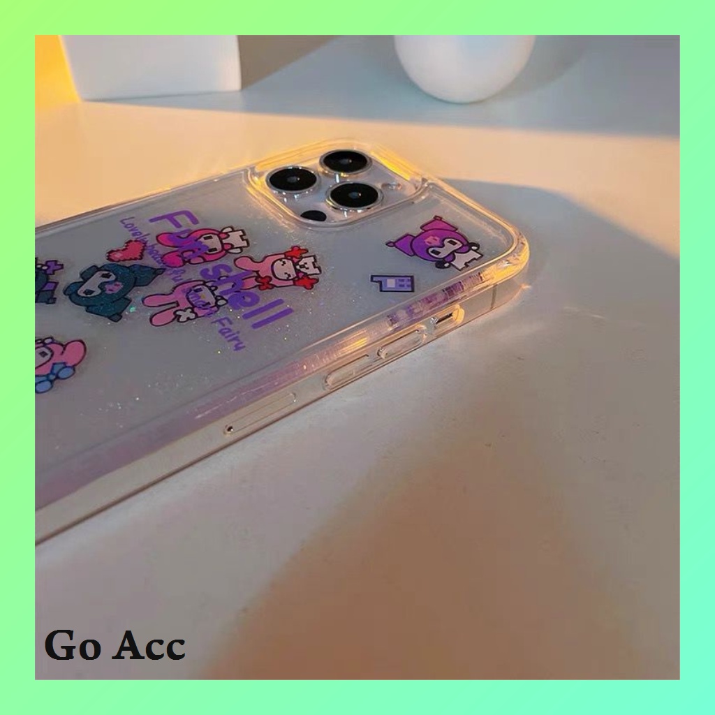 BARU Casing Hello Kitty Case Air water glitter untuk Iphone 13 Pro Max FH25