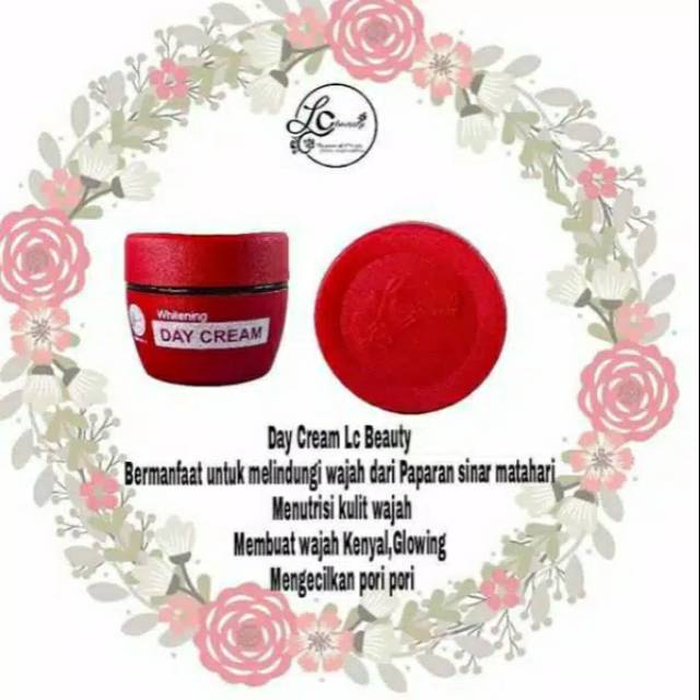 DAY CREAM LC/CREAM PAGI LC BEAUTY
