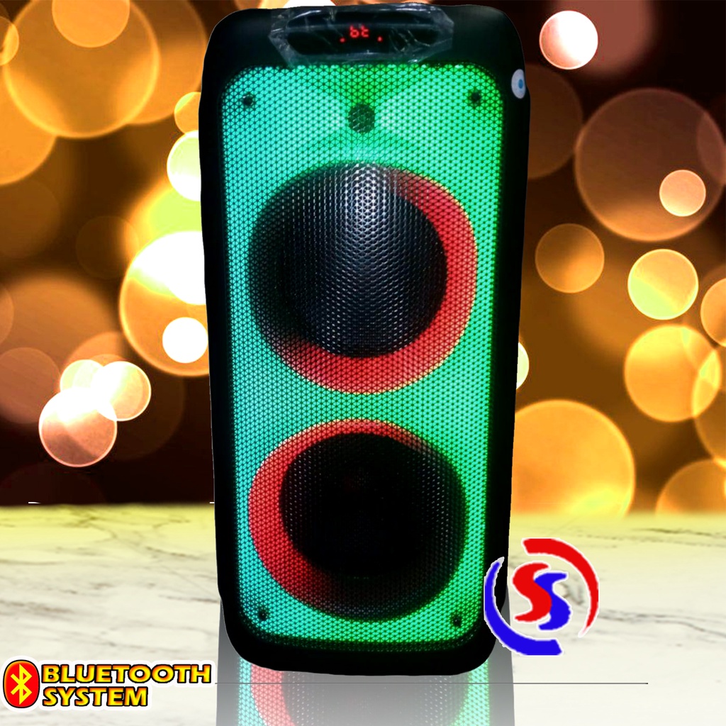 Jual Speaker Super Bass Bluetooth Rinrei 8899 W Garansi 12 Bulan Resmi