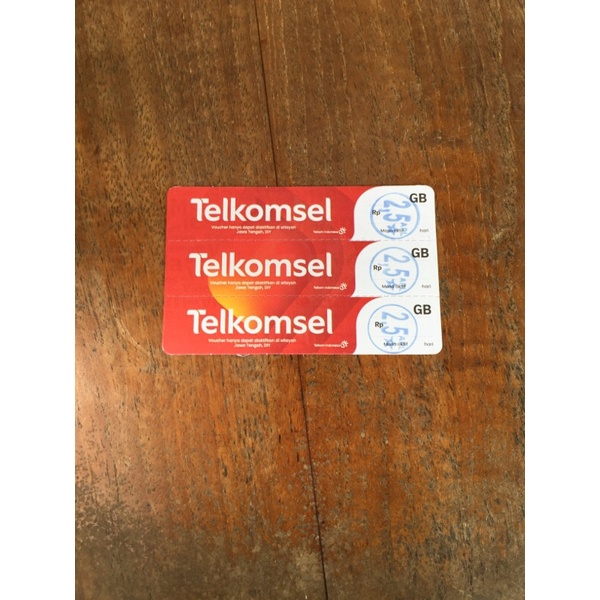 Telkomsel 2,5gb Jateng