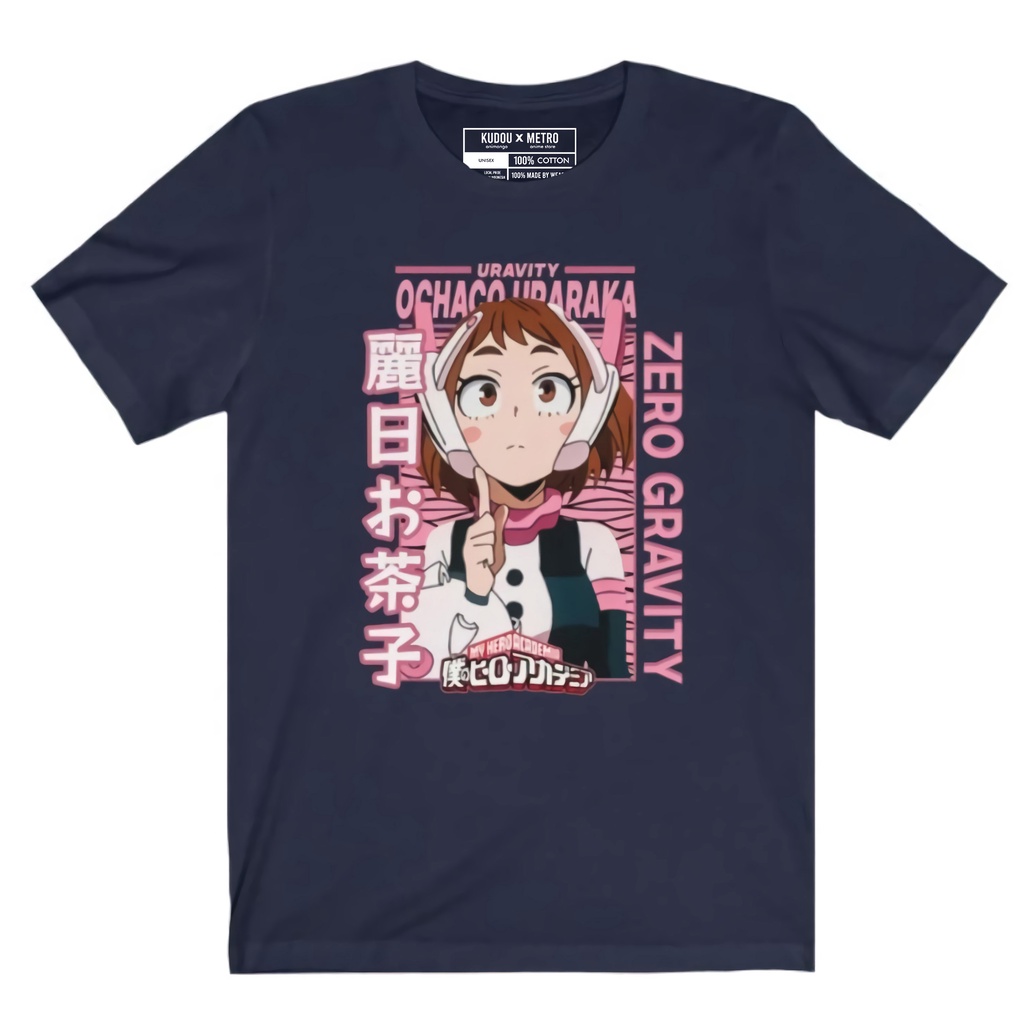 Tshirt Uraraka Ochako Anime Manga BNHA My Hero Academia Premium Unisex