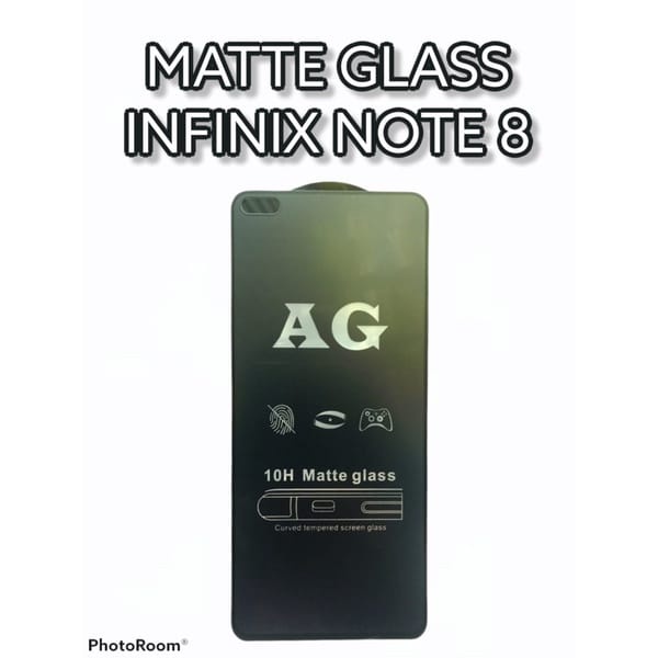 TEMPERED GLASS MATTE INFINIX NOTE 11 NFC 8 7 HOT 11 Play  HOT 9 play HOT 10 play  HOT 10s TG LAYAR ANTI GLARE KACA FULL COVER