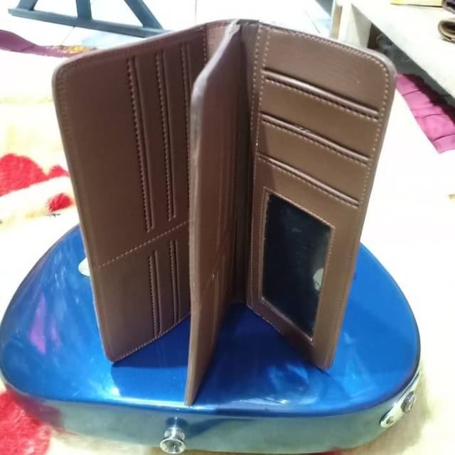 Dompet panjang kulit sintetis#dompet panjang pria#dompet murah