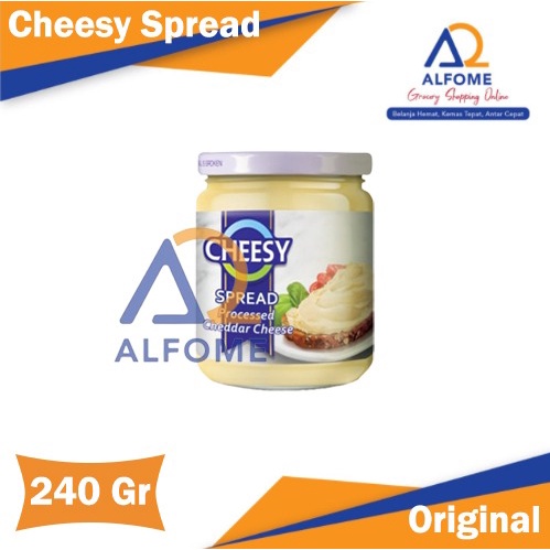 Keju Oles Spread Cheddar CHEESY 240Gr Murah Meriah &amp; Berkualitas!!!