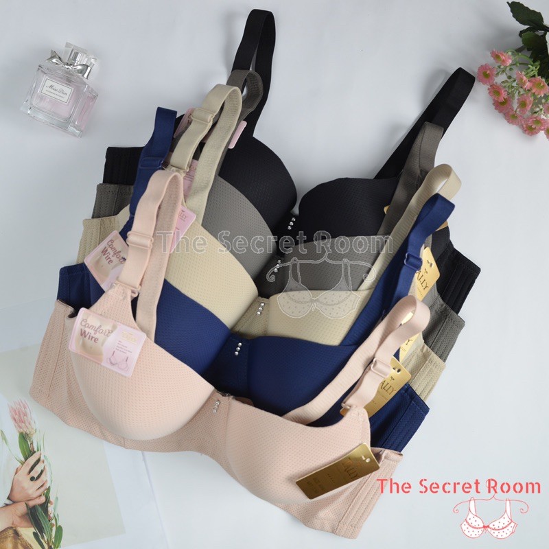 TALLY BRA BH JUMBO 3266 I ADA KAWAT I BUSA TIPIS I CUP D I SIZE 38-44