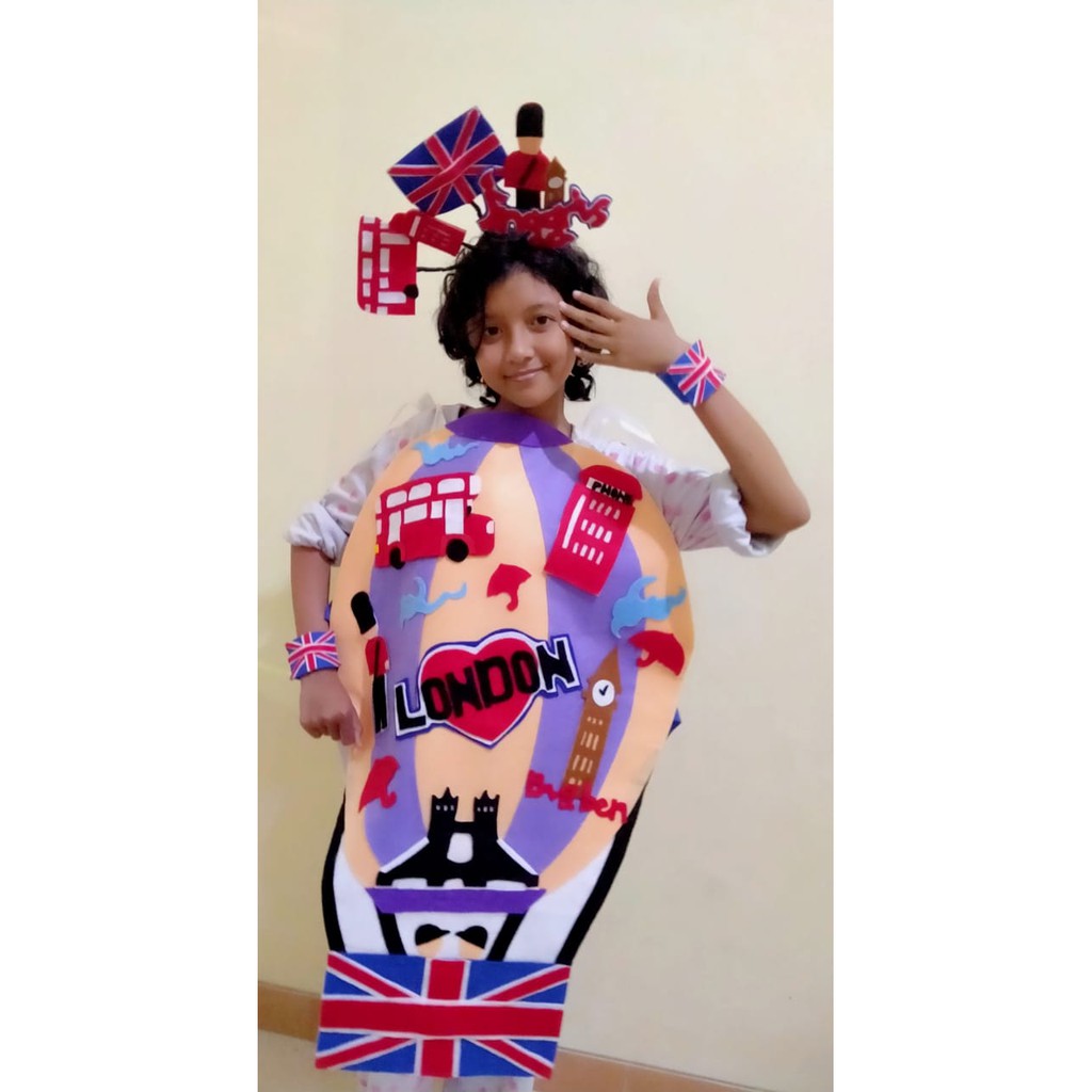 Kostum Balon Udara Cewek atau Cowok