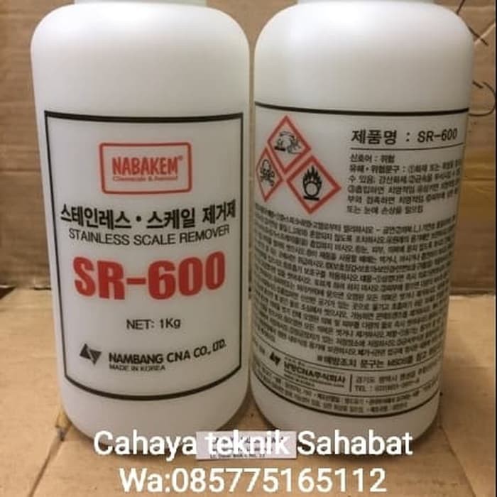 gel pembersih stainless stainclean/stainclean nabakem