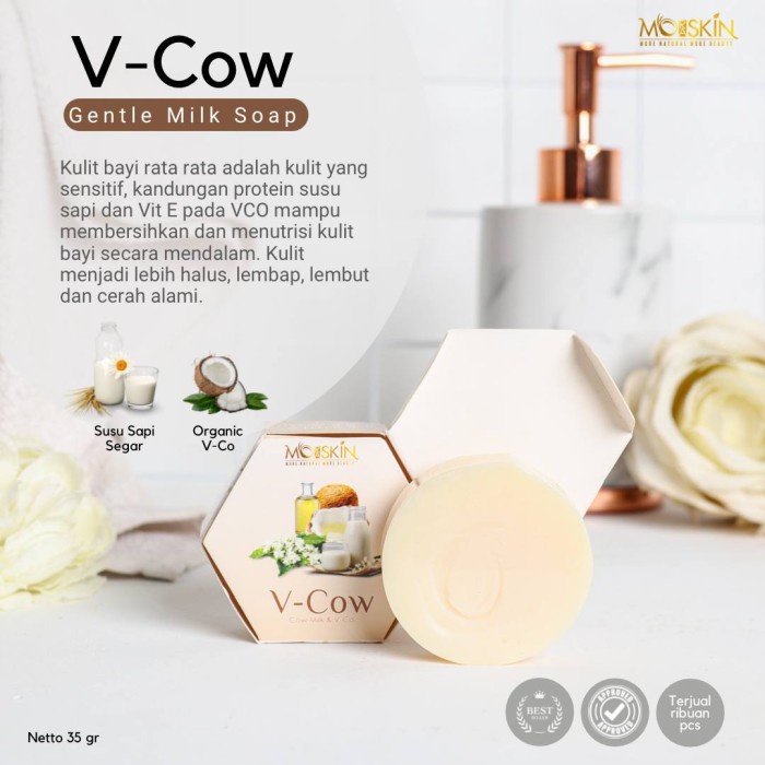 Sabun Susu Sapi Vco Moraskin
