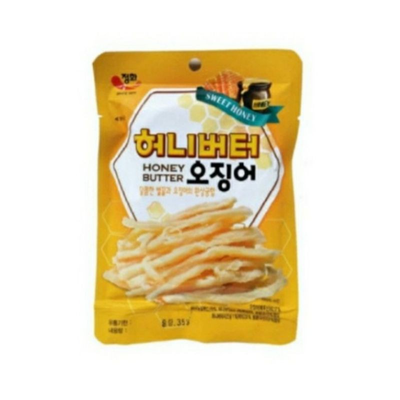 

Jeonghwa Roaated Honey Butter Squid/Cumi Panggang Dengan Madu 30gram*