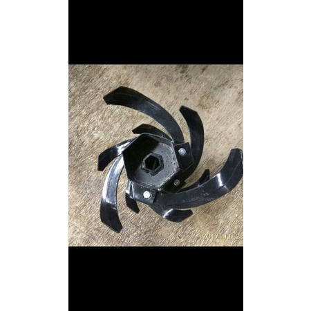 Hexagonal blade for Mini Tiller