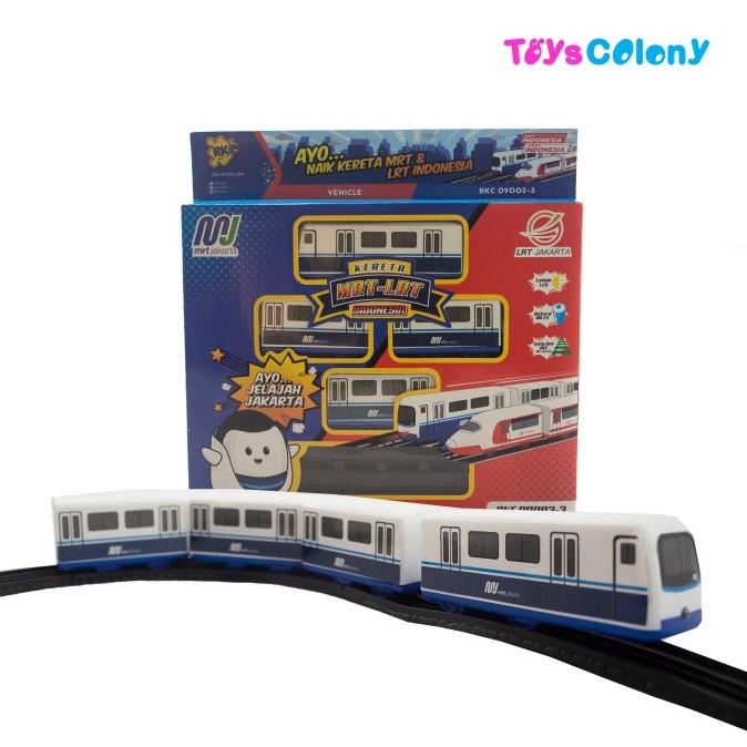 Kereta Mainan MRT dan LRT Train and Track RKC09003-3