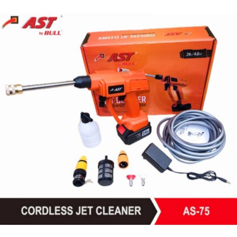 AST MESIN CUCI SEMPROT MOBIL MOTOR BATERAI / JET CLEANER CORDLESS AST