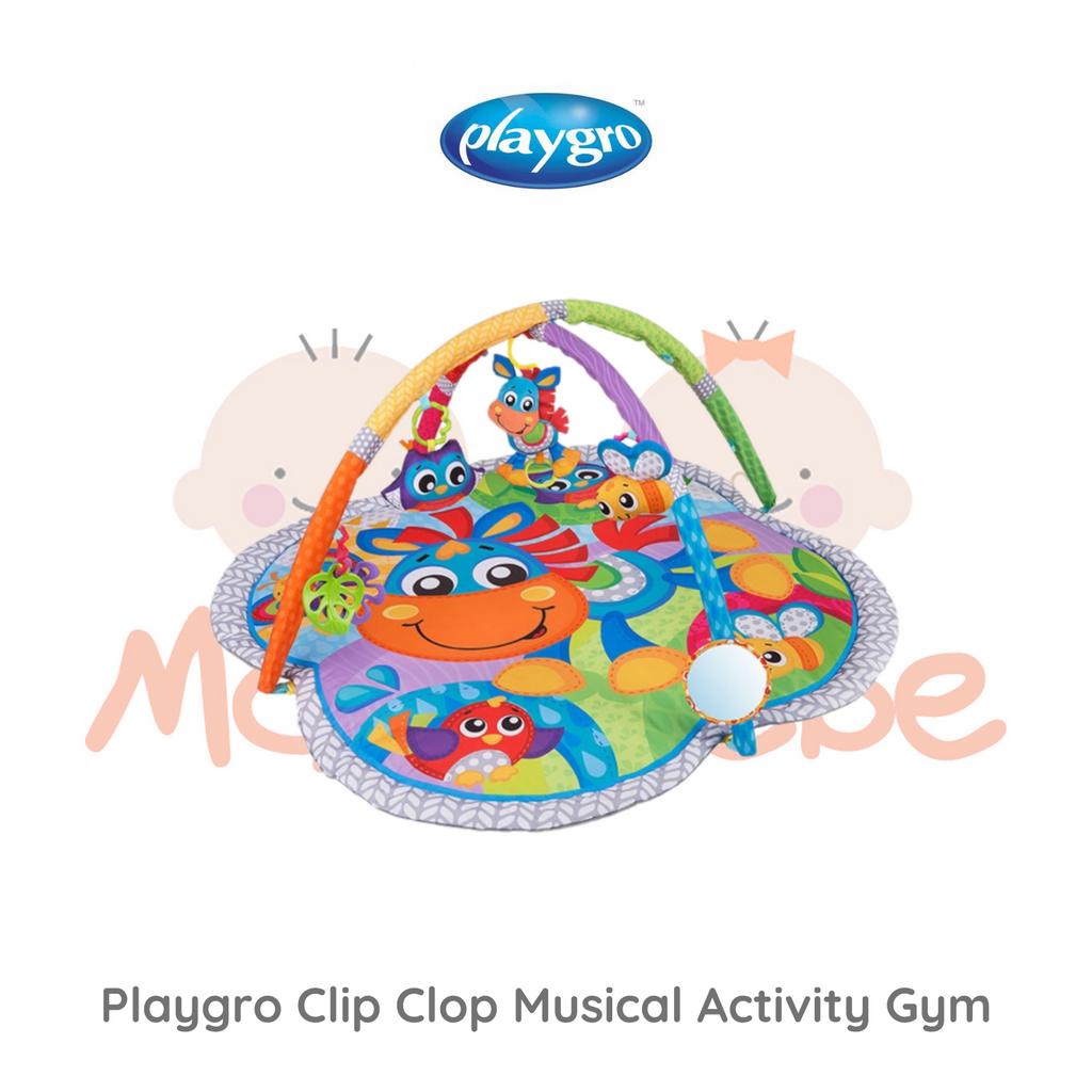 Playgro Baby Clip Clop Musical Activity Gym Matras Bermain Anak Bayi