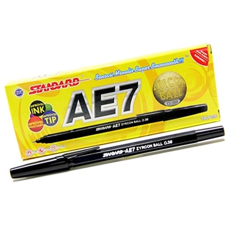 [12 pcs] PULPEN STANDART AE7 ORIGINAL