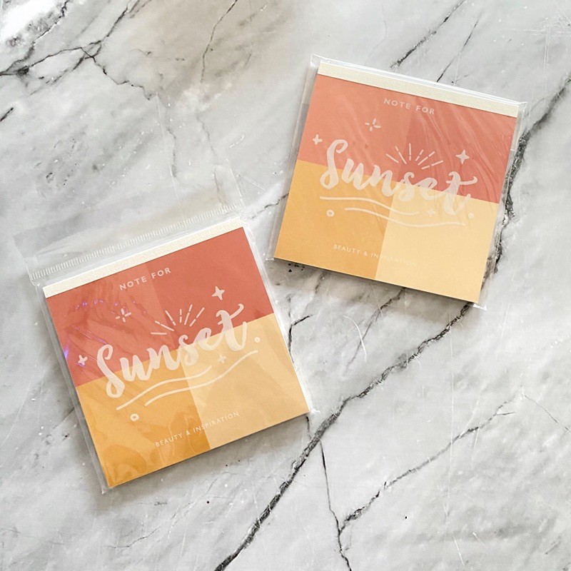 

Memo Pad Colorism Sunset / Memo Pad warna warni
