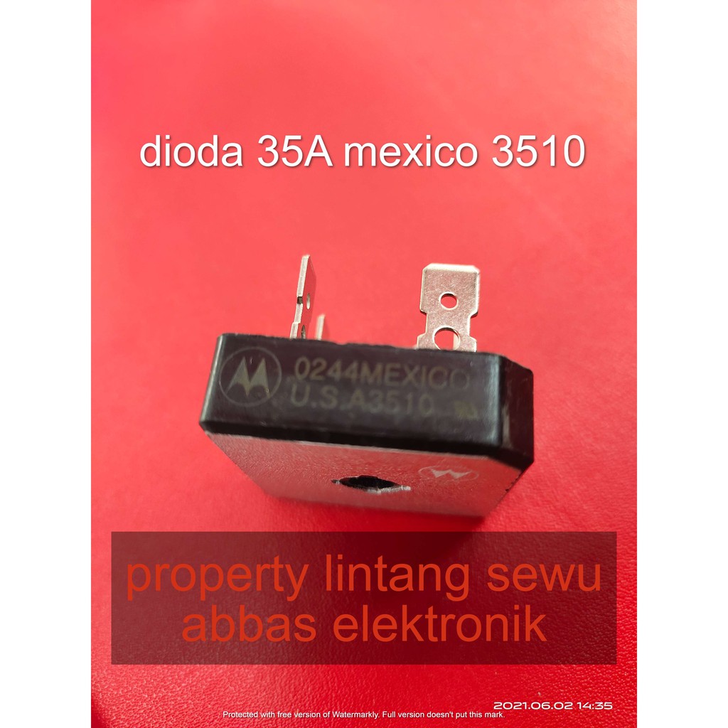 DIODA BRIDGE 35A 35 AMPER S35VB100 MEXICO