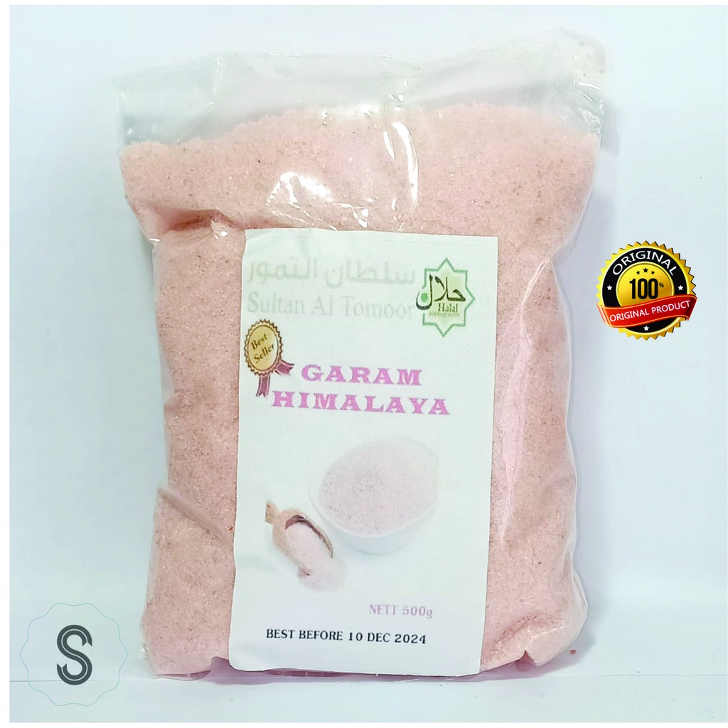 Garam Himalaya 500gr Original Himalayan Pink Salt