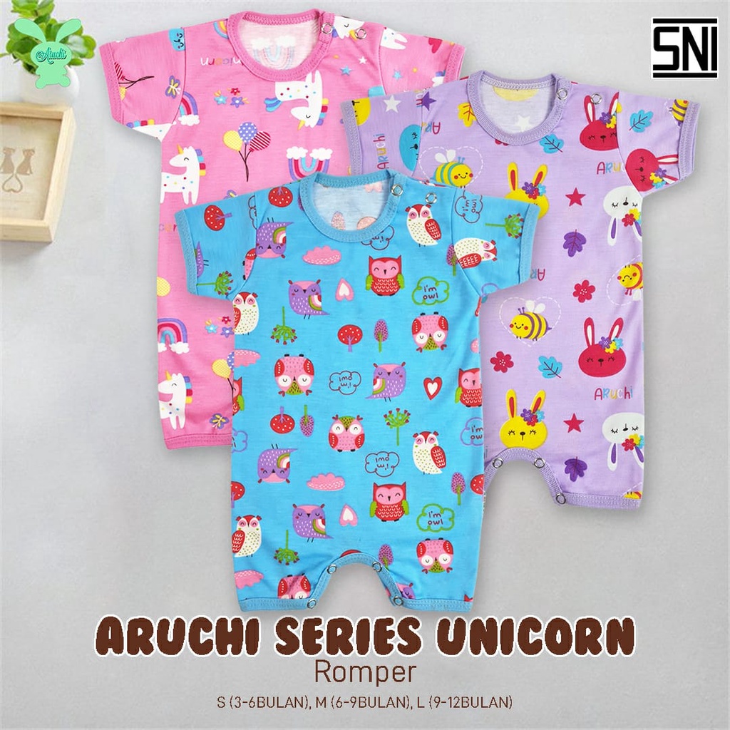 1PCS ROMPER SML ARUCHI Romper Bayi SNI CBKS