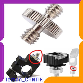TC-EF079 Jadkinsta Hot Shoe 1/4 Male to 1/4 Male Thread Adapter - RV81