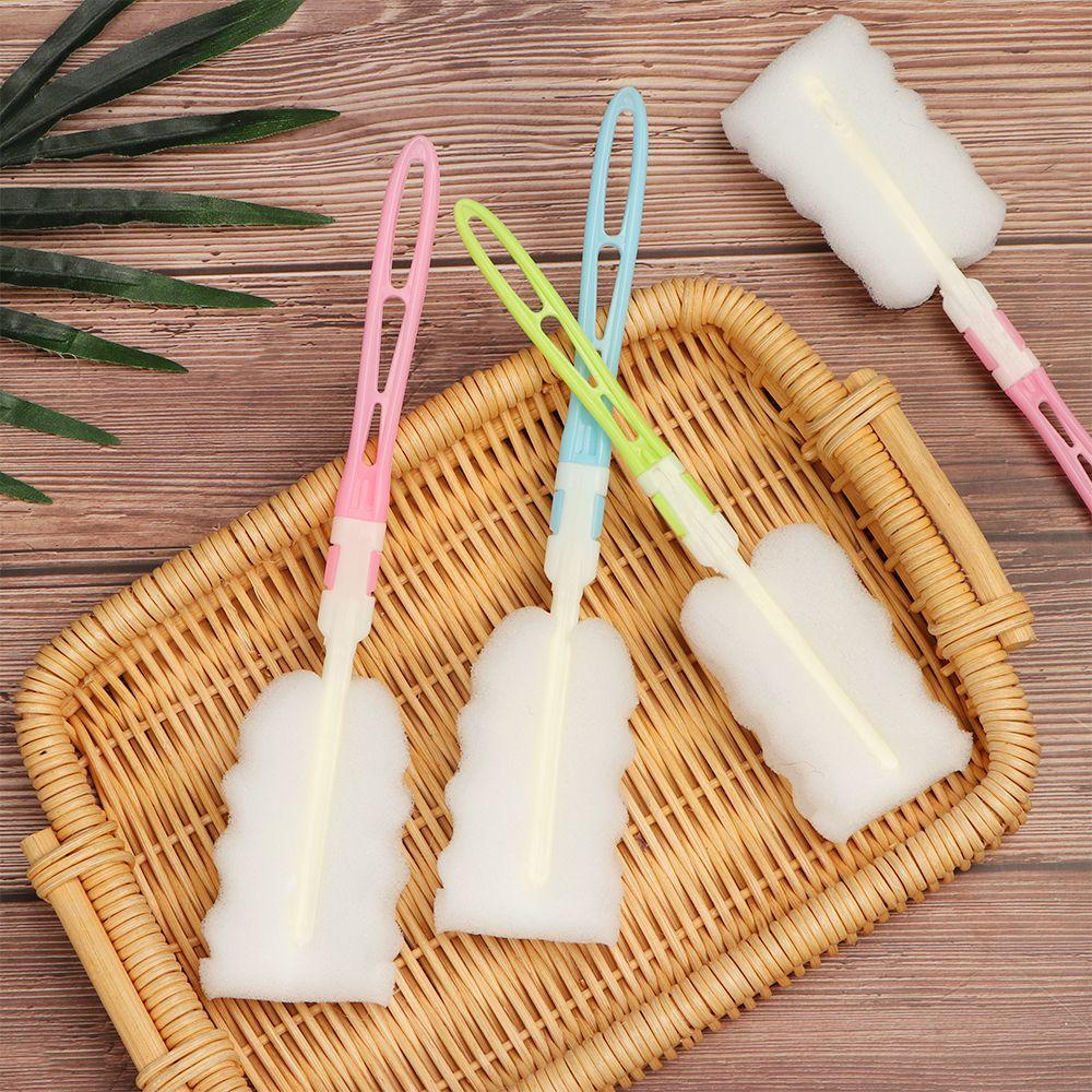 Wonder 1/5PCS Sikat Botol Bayi Alat Pembersih Makan Plastik Bayi