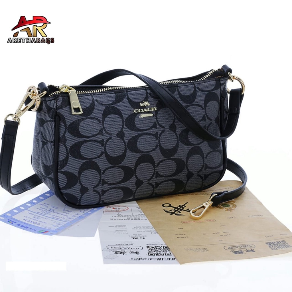 TERLARIS /// TAS WANITA SIGNATURE MINI C0ACH BAG /// TAS SLEMPANG WANITA IMPORT TERBARU/TOTE WANITA