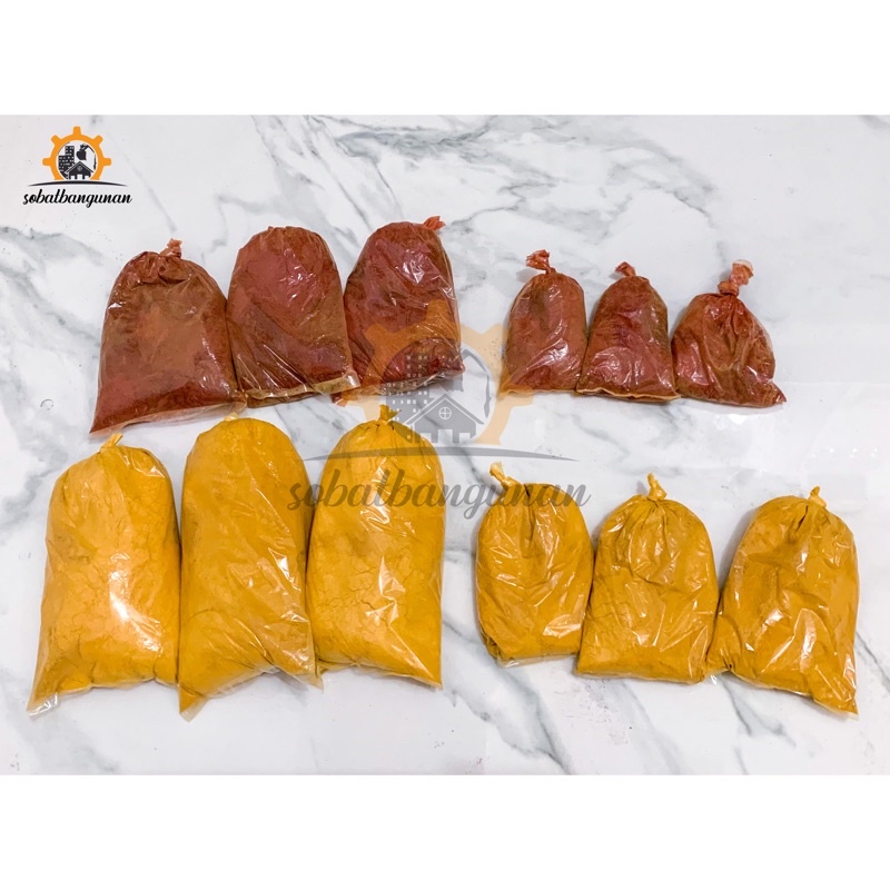 OKER MERAH / OKER KUNING / OKER HITAM KUALITAS SUPER