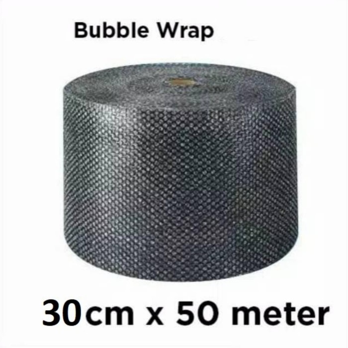 

Ginger- buble warp hitam 30 cm x 50 m