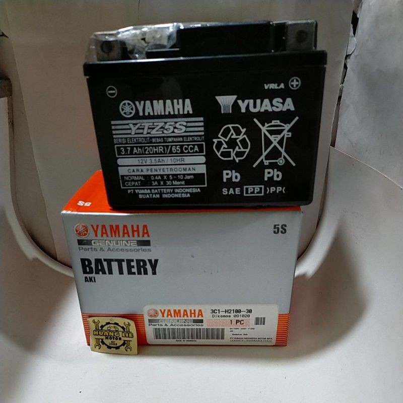 Jual aki kering yamaha yuasa ytz5s mio soul/ vixion original | Shopee
