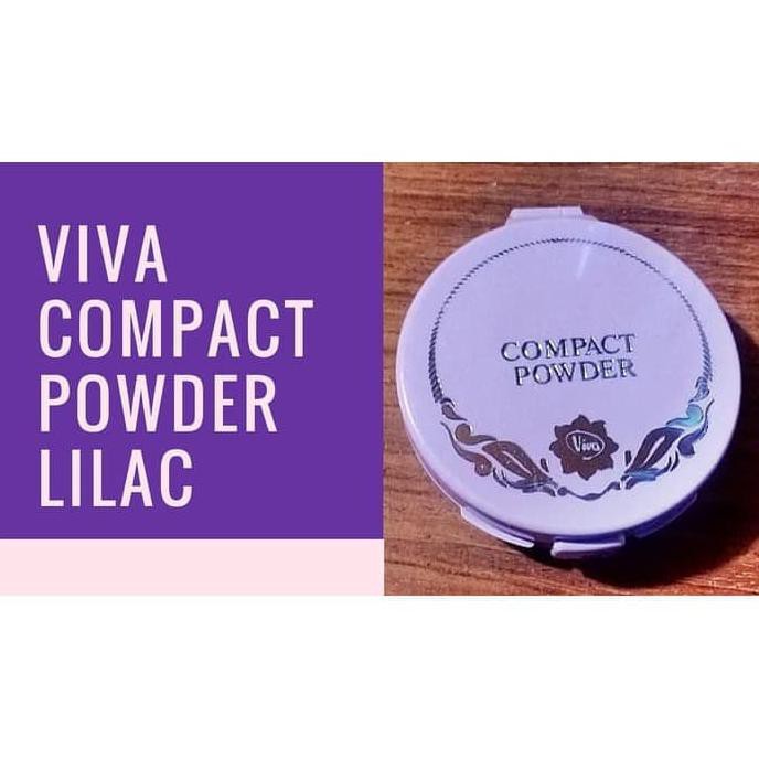 ORIGINAL Viva Compact Powder Lilac / Bedak Padat Viva Lilac BPOM