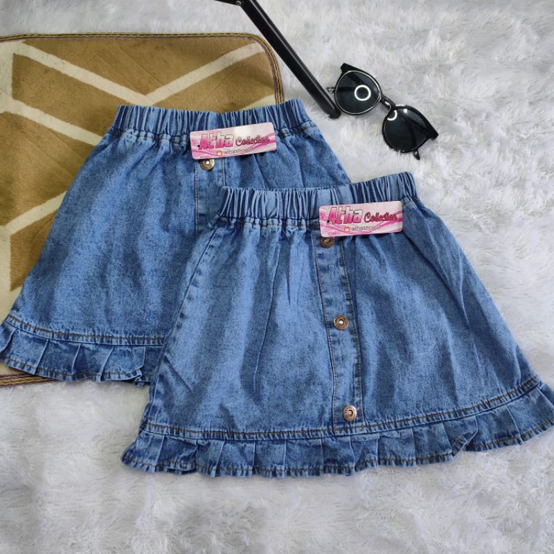 ROK JEANS ANAK REMPEL 1-7th