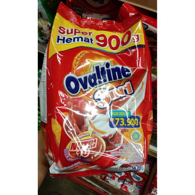 

Ovaltine 3 in 1 || Kemasan 900G