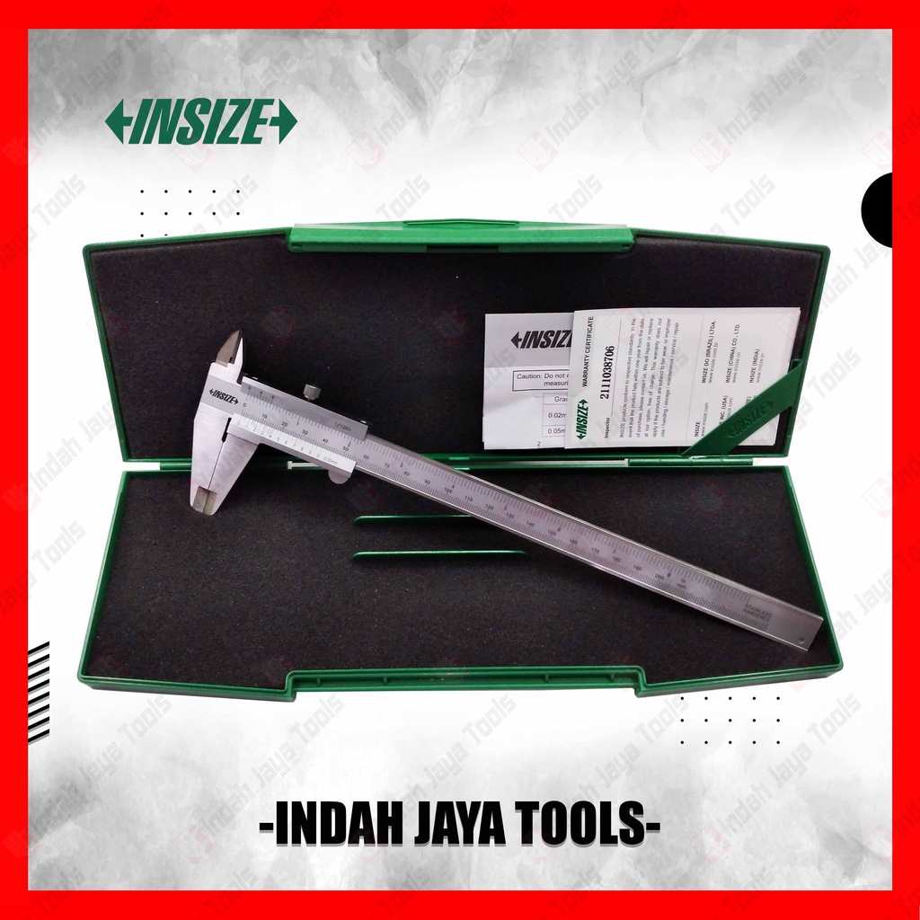 INSIZE 1205-200S Sigmat ANALOG 8 Inch 200 mm - Jangka Sorong Caliper