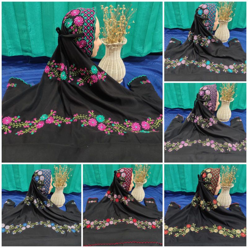 mukena kudus/mukena grosir kudus/mukena bordir kudus/mukena bordir murah/mukena katun bordir/mukena 