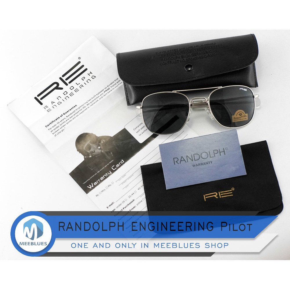 Randolph Engineering Aviator. Kacamata Resmi Pilot Pesawat Tempur. Bukan American Optical Original
