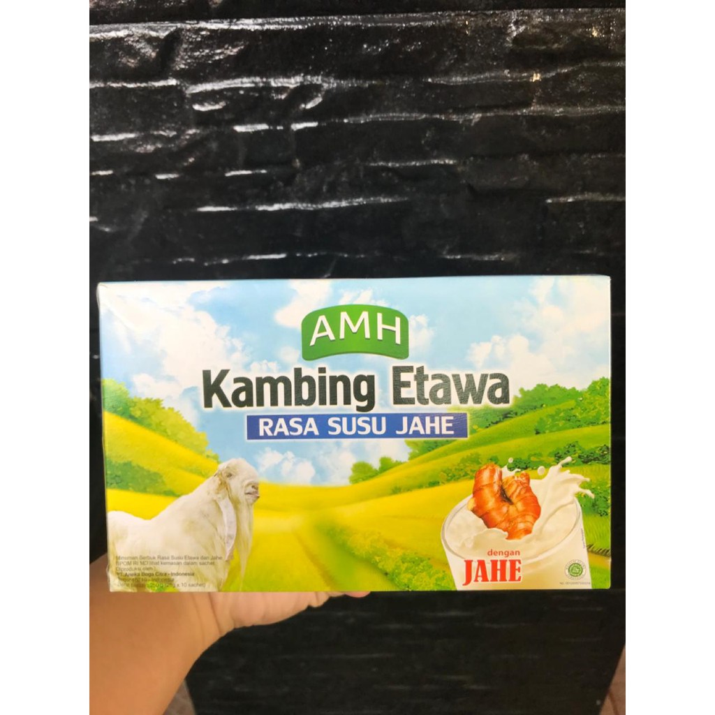 

Kambing Etawa AMH Rasa Susu Jahe 10 sachet @ 25 gr