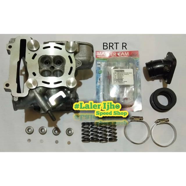 Head kop 22/19 set noken BRT type R perklep jupiter MX Vixion old