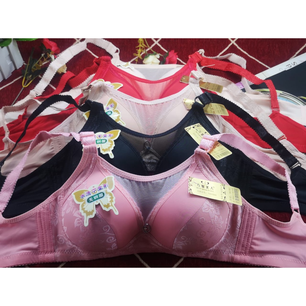 Bra wanita kode 985 busa tipis tdk ada kawat tersedia size 36-42