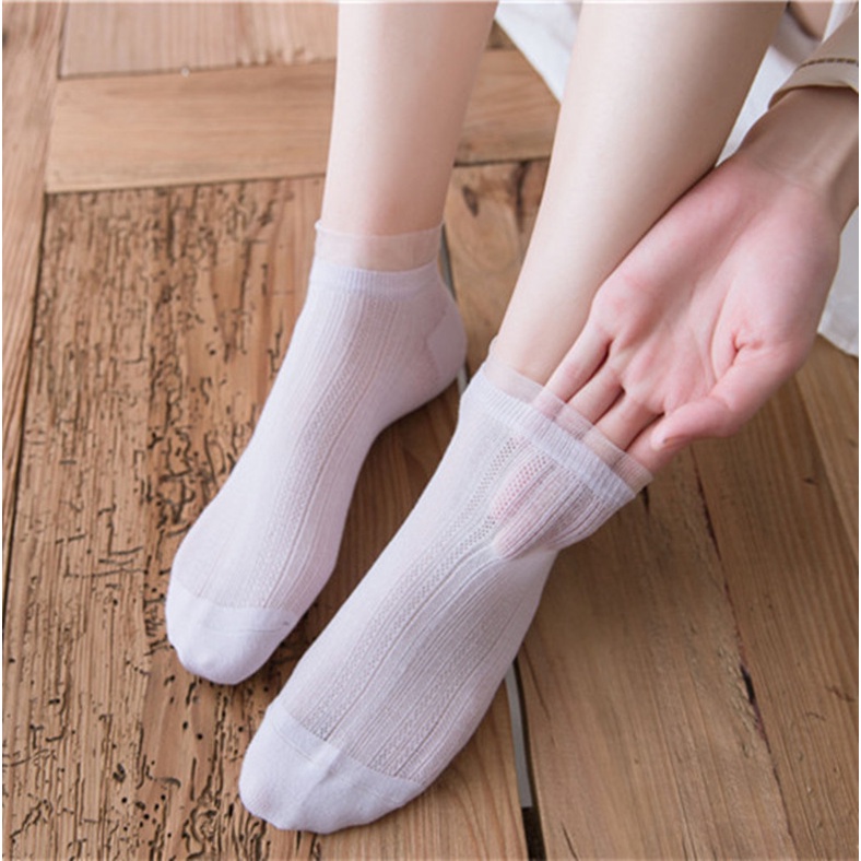 OVERFLOWS.ID KAOS KAKI SWEET RENDA KACA SWEET SUMMER SOCKS / KAOS KAKI RENDA IMPORT MURAH