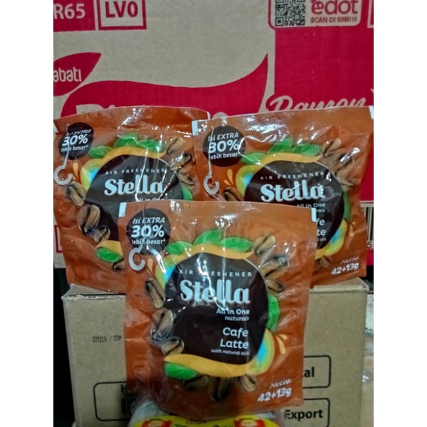 Stella pengharum ruang rasa kopi 42 gram + 13 gram