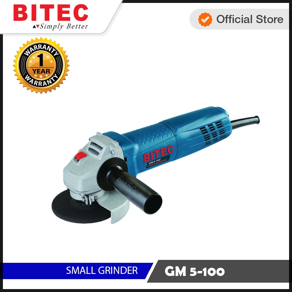 BITEC - MESIN GERINDA TANGAN KECIL / SMALL GRINDER - GM 5-100 - GARANSI RESMI 1 TAHUN