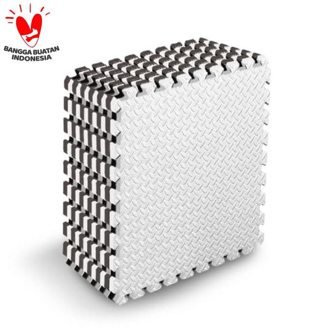 IMAGE TOYS EDUMAT KARPET MATRAS EVAMAT PUZZLE TIKAR BLACK WHITE 8LBR - HITAM PUTIH